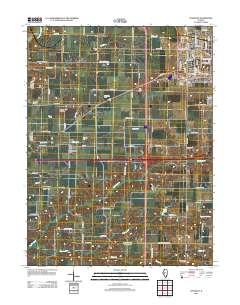 Lynnville 2012 topographic map thumbnail