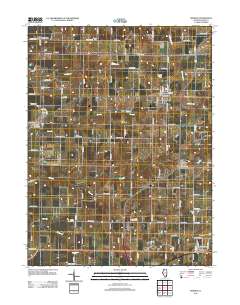 Mendon 2012 topographic map thumbnail