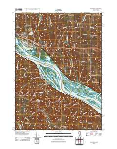 Menominee 2012 topographic map thumbnail