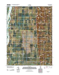 Lima 2012 topographic map thumbnail