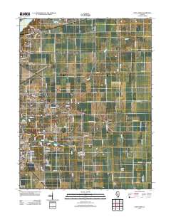 Long Creek 2012 topographic map thumbnail