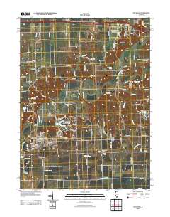 Mackinaw 2012 topographic map thumbnail