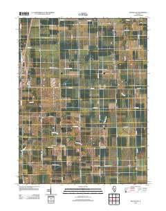 Macon East 2012 topographic map thumbnail