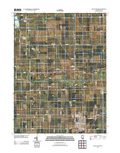 Mount Pulaski 2012 topographic map thumbnail