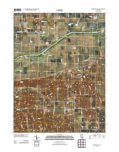Newmansville 2012 topographic map thumbnail