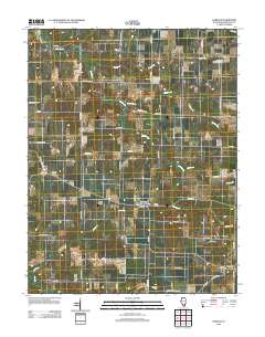 Oakdale 2012 topographic map thumbnail