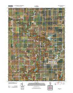 Oakland 2012 topographic map thumbnail
