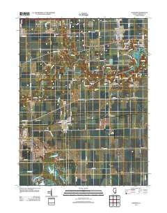 Oakwood 2012 topographic map thumbnail