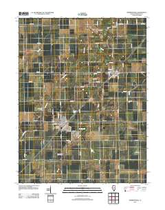 Morrisonville 2012 topographic map thumbnail