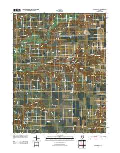 Athensville 2012 topographic map thumbnail