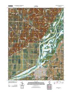 Beardstown 2012 topographic map thumbnail