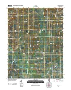 Birds 2012 topographic map thumbnail