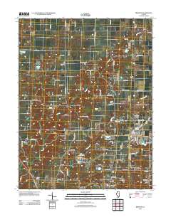 Brighton 2012 topographic map thumbnail