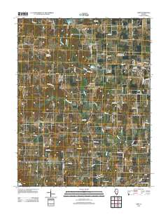 Ames 2012 topographic map thumbnail