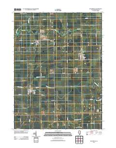 Beaverville 2012 topographic map thumbnail