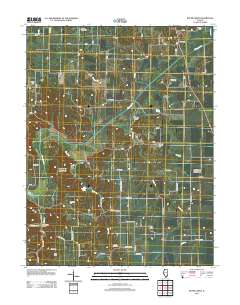 Boyer Creek 2012 topographic map thumbnail
