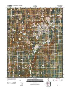 Carmi 2012 topographic map thumbnail
