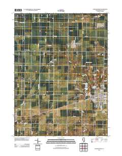 Carthage West 2012 topographic map thumbnail