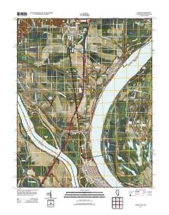 Cairo 2012 topographic map thumbnail