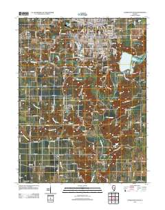 Charleston South 2012 topographic map thumbnail