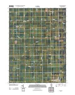Cullom 2012 topographic map thumbnail