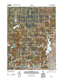 Danville NW 2012 topographic map thumbnail