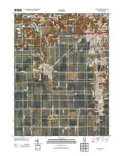 Danville SW 2012 topographic map thumbnail
