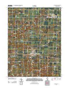 Camp Point 2012 topographic map thumbnail