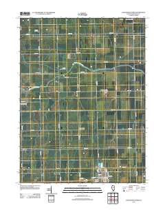 Chatsworth North 2012 topographic map thumbnail