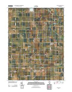 Cornland 2012 topographic map thumbnail