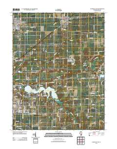 Centralia East 2012 topographic map thumbnail