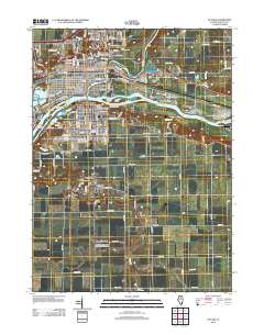 Ottawa 2012 topographic map thumbnail