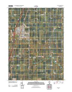 Paxton 2012 topographic map thumbnail