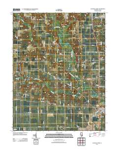 Louisville West 2012 topographic map thumbnail