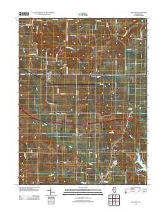 New Salem 2012 topographic map thumbnail
