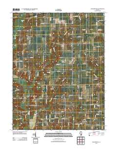 Orchardville 2012 topographic map thumbnail