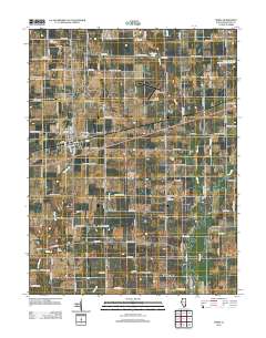 Noble 2012 topographic map thumbnail