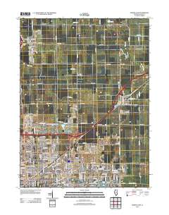 Normal East 2012 topographic map thumbnail
