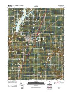 Neoga 2012 topographic map thumbnail