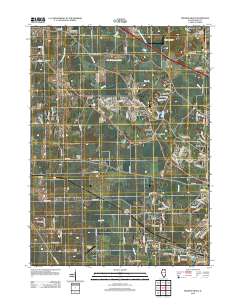 Pingree Grove 2012 topographic map thumbnail