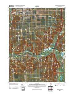 Princeton South 2012 topographic map thumbnail