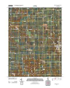 Princeville 2012 topographic map thumbnail