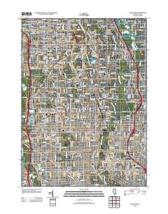 Park Ridge 2012 topographic map thumbnail