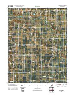 Sainte Marie 2012 topographic map thumbnail