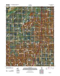 Pulaski 2012 topographic map thumbnail