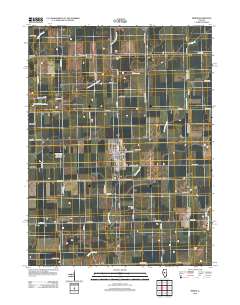Minier 2012 topographic map preview