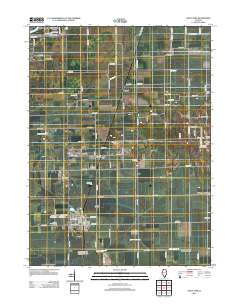Saint Anne 2012 topographic map thumbnail