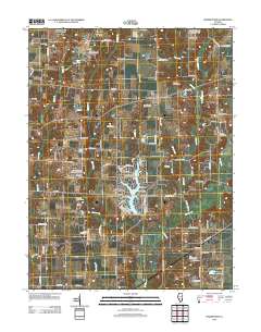 Prairietown 2012 topographic map thumbnail