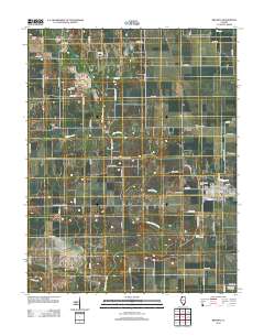 Ridgway 2012 topographic map thumbnail