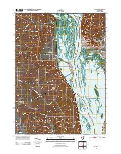 Savanna 2012 topographic map thumbnail